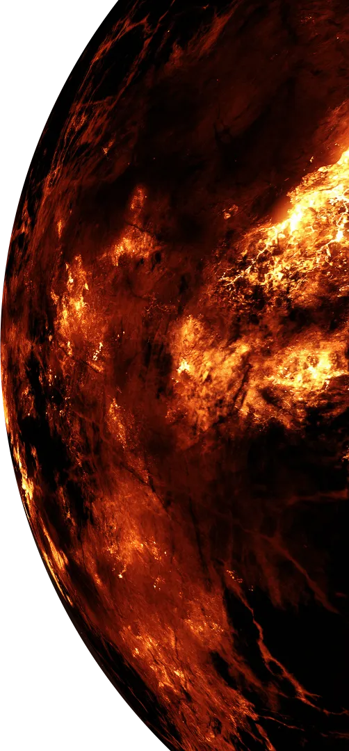 Image of lava planet